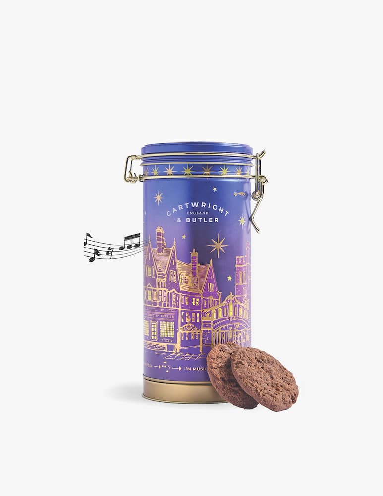 Cartwright & Butler Lattina Musicale Biscotti al Cioccolato 200g - immagine 1 Cartwright & Butler Lattina Musicale Biscotti al Cioccolato 200g - immagine 1