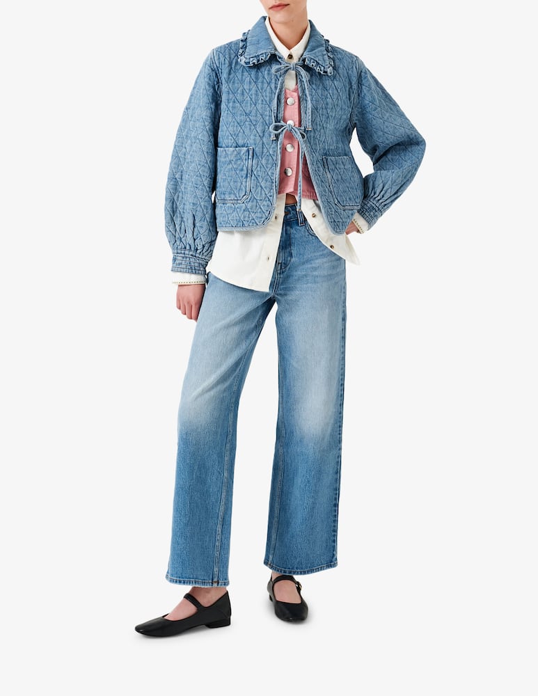 seventy + mochi Quilted denim jacket - picture 2 seventy + mochi Quilted denim jacket - picture 2