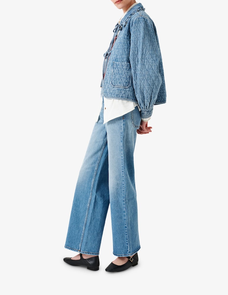 seventy + mochi Quilted denim jacket - picture 3 seventy + mochi Quilted denim jacket - picture 3