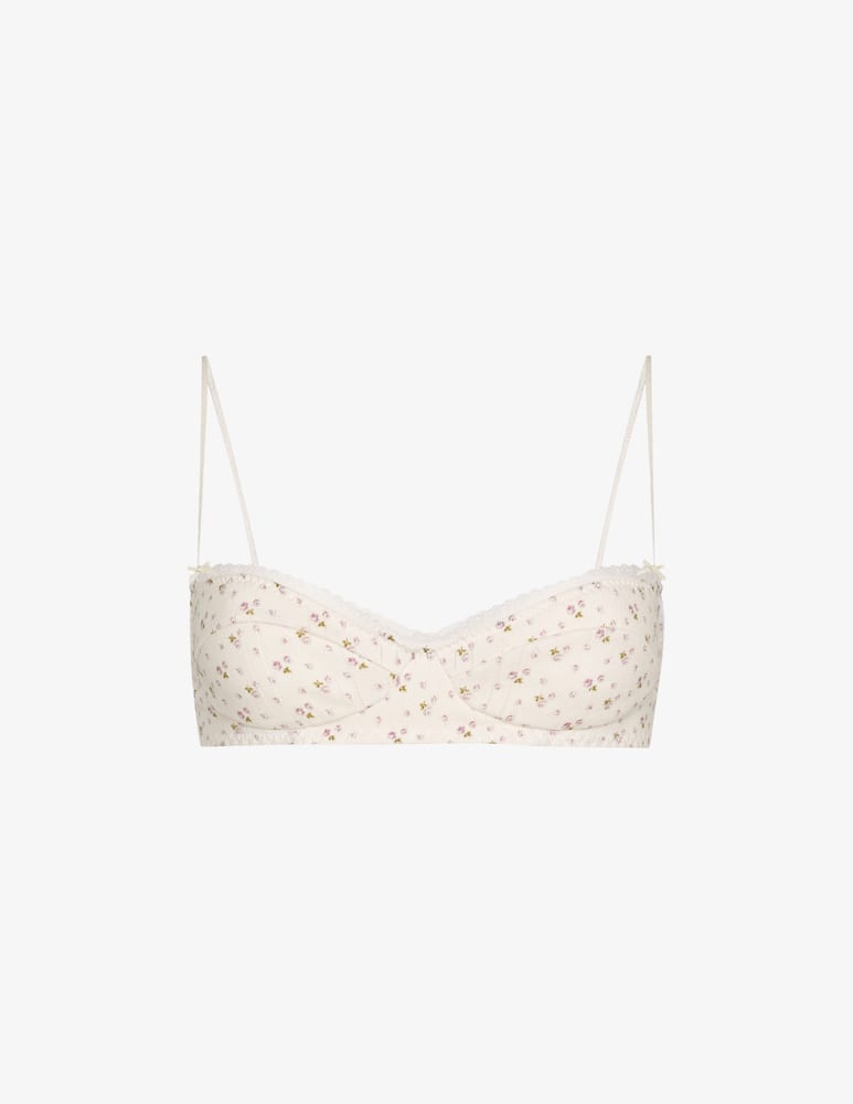 Cou Cou Intimates Balconette english rose bra - picture 1