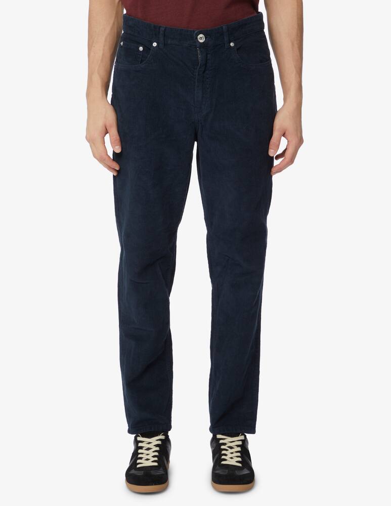 rinascente Farah Ribbed rushmore chino pant - Blue