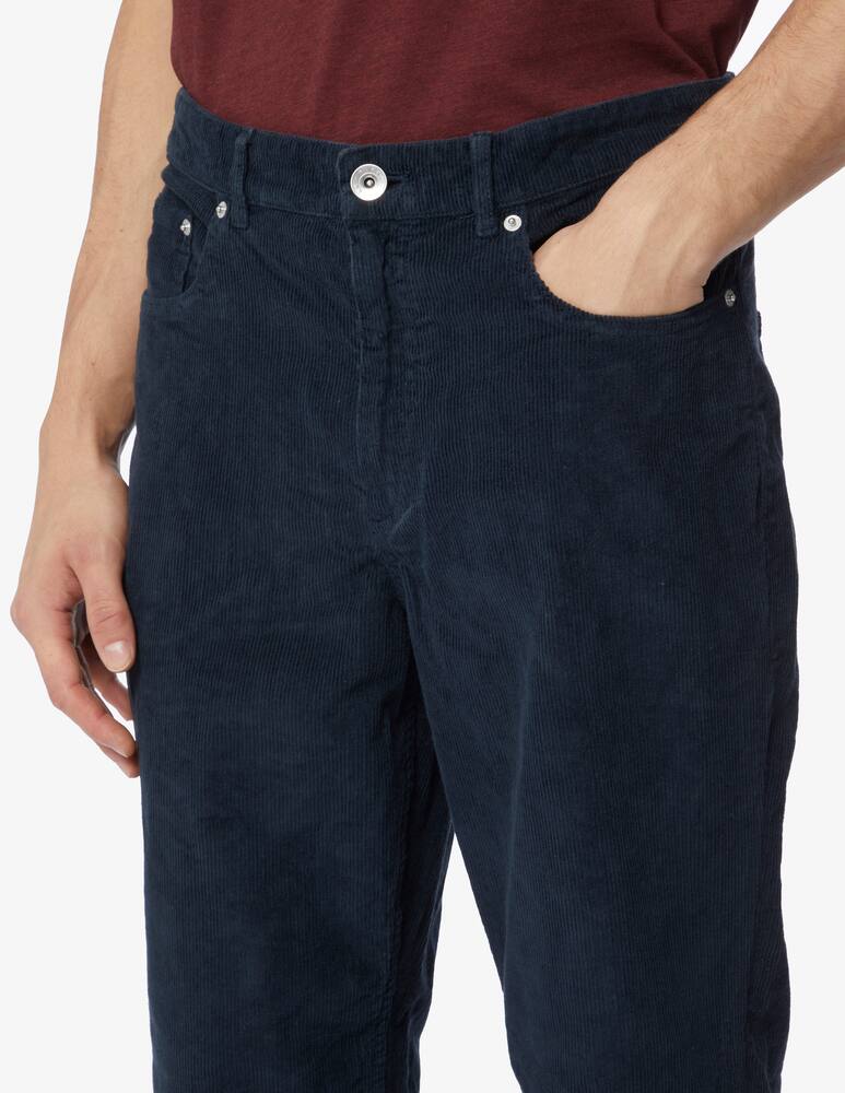 rinascente Farah Ribbed rushmore chino pant - Blue