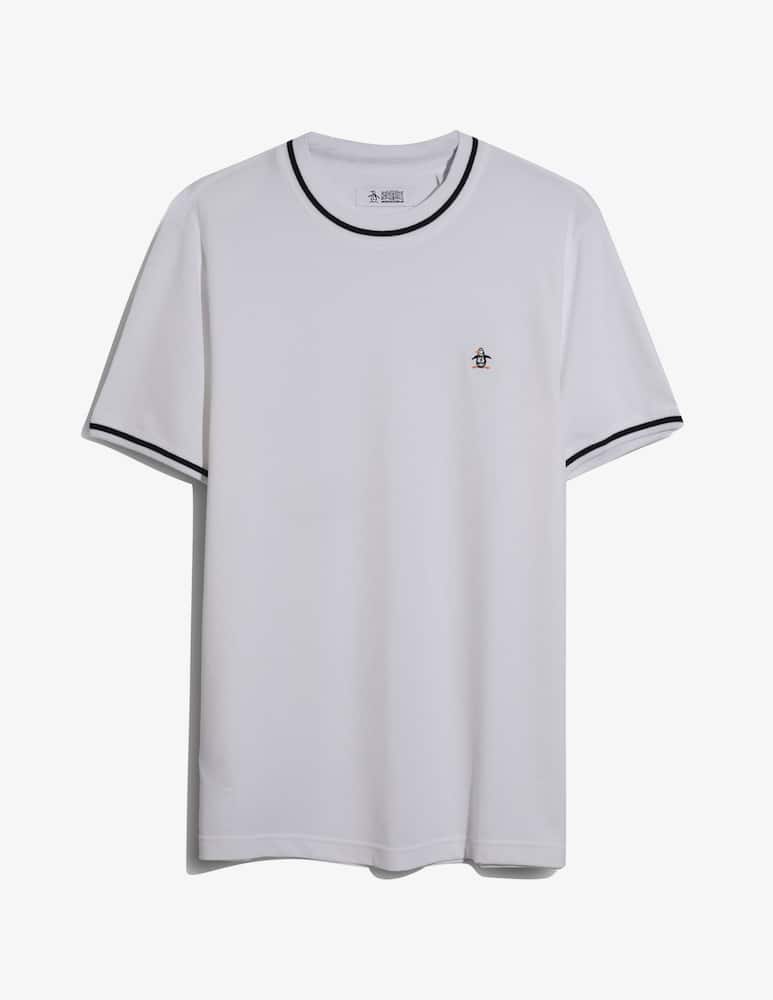 Original Penguin t-shirt in piqué a costine - immagine 1 Original Penguin t-shirt in piqué a costine - immagine 1