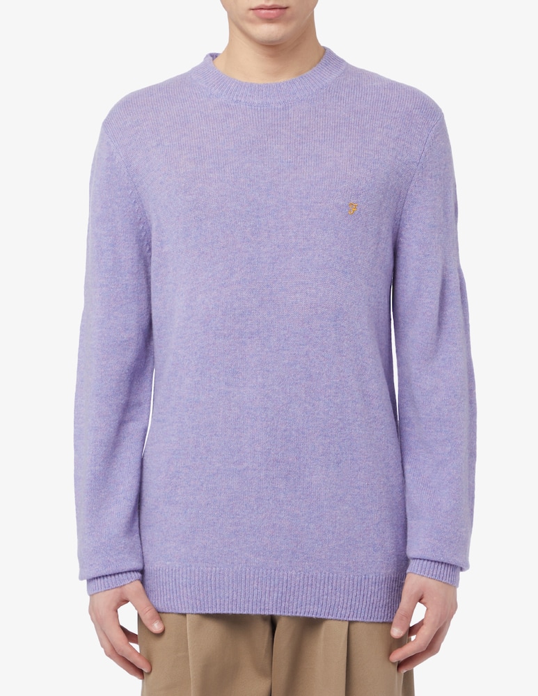 rinascente Farah Birchall lambswool crewneck jumper