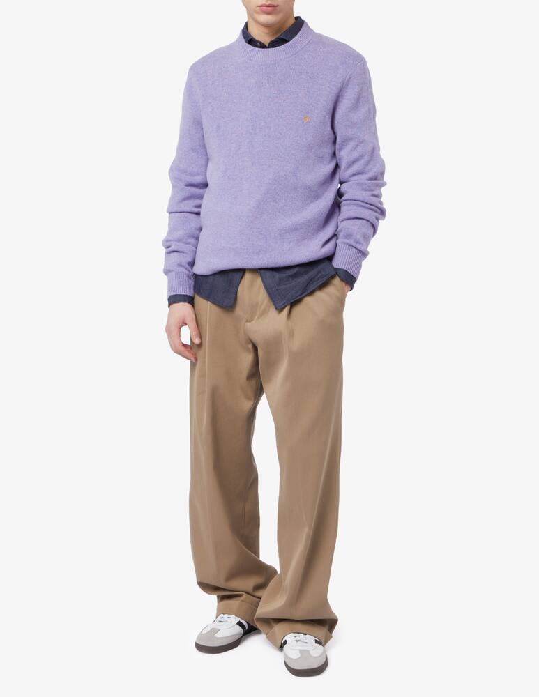 rinascente Farah Birchall lambswool crewneck jumper