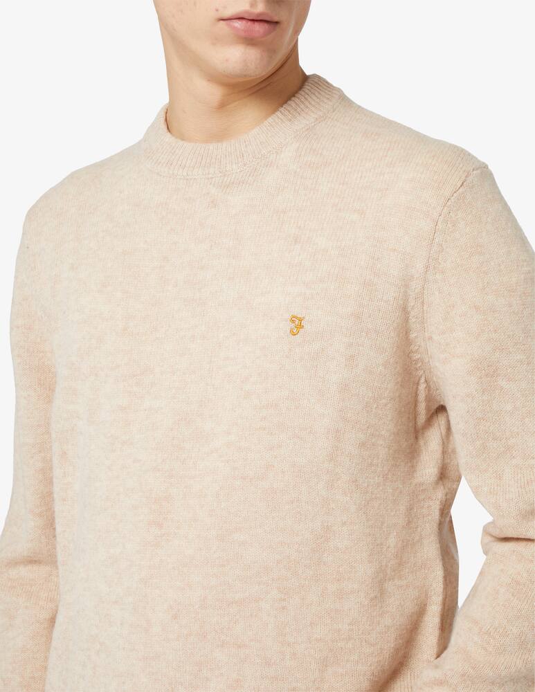 rinascente Farah Birchall lambswool crewneck jumper