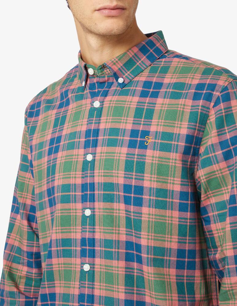 rinascente Farah Brewer check shirt