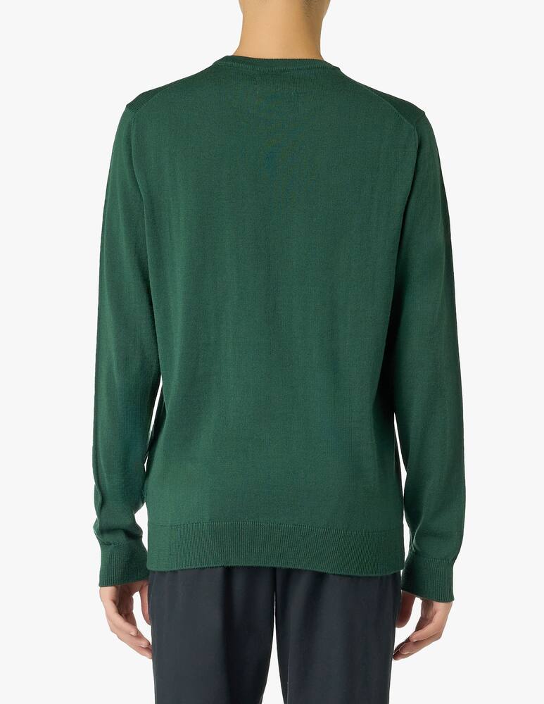 rinascente Farah Mullen merino wool crewneck jumper