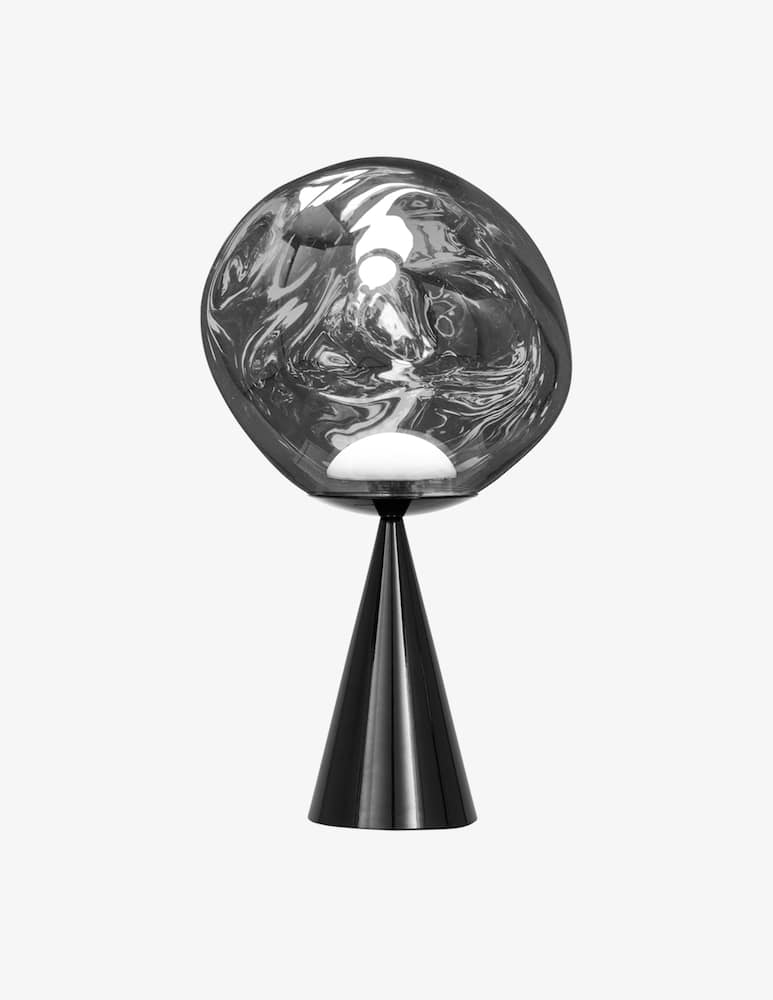 Tom Dixon Lampada da tavolo Melt Cone Fat LED - immagine 1 Tom Dixon Lampada da tavolo Melt Cone Fat LED - immagine 1