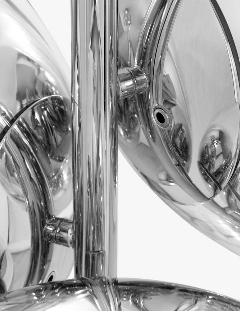 Tom Dixon Lampadario Mini Melt Silver Led Cb - immagine 3 Tom Dixon Lampadario Mini Melt Silver Led Cb - immagine 3