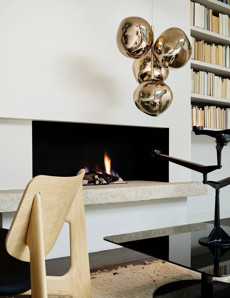 rinascente Tom Dixon Melt Chandelier Mini Gold Led Cb