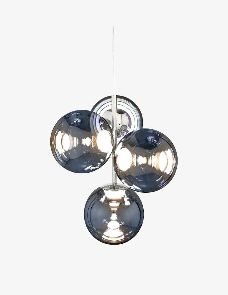 Tom Dixon Lampadario Globe Mini Silver Led Cb - immagine 2 Tom Dixon Lampadario Globe Mini Silver Led Cb - immagine 2