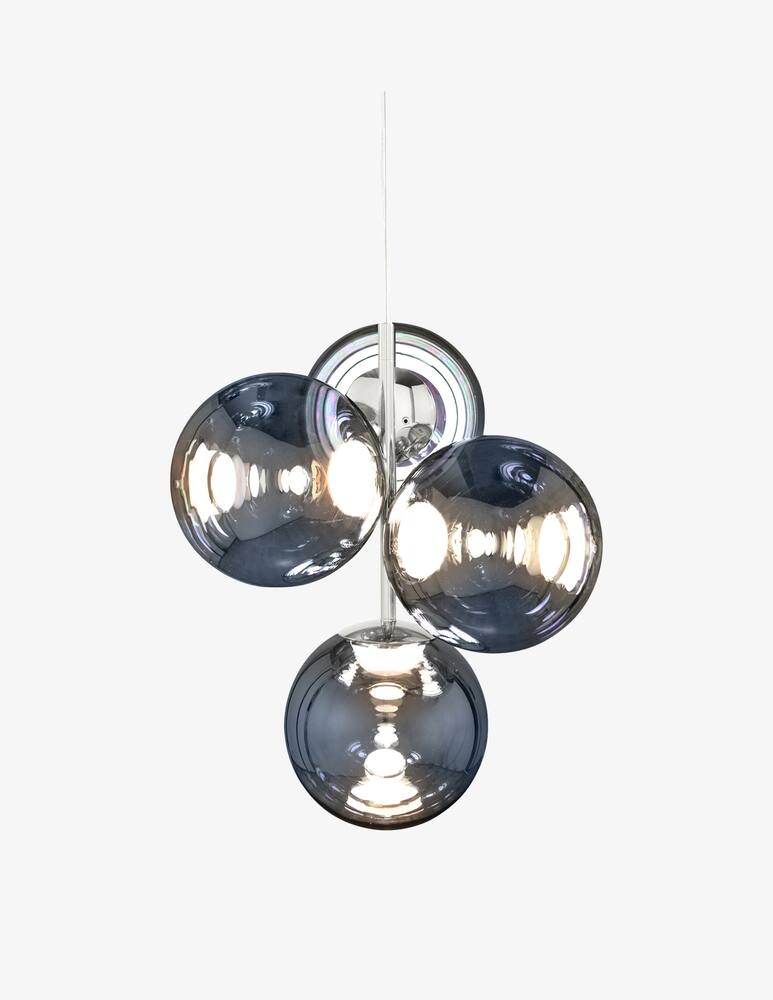 rinascente Tom Dixon Globe Mini Silver Led Cb Lampadario
