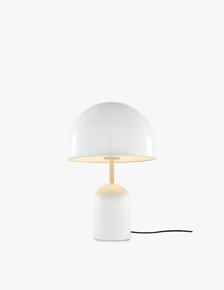 rinascente Tom Dixon Bell Bianca Led Un Lampada Da Tavolo