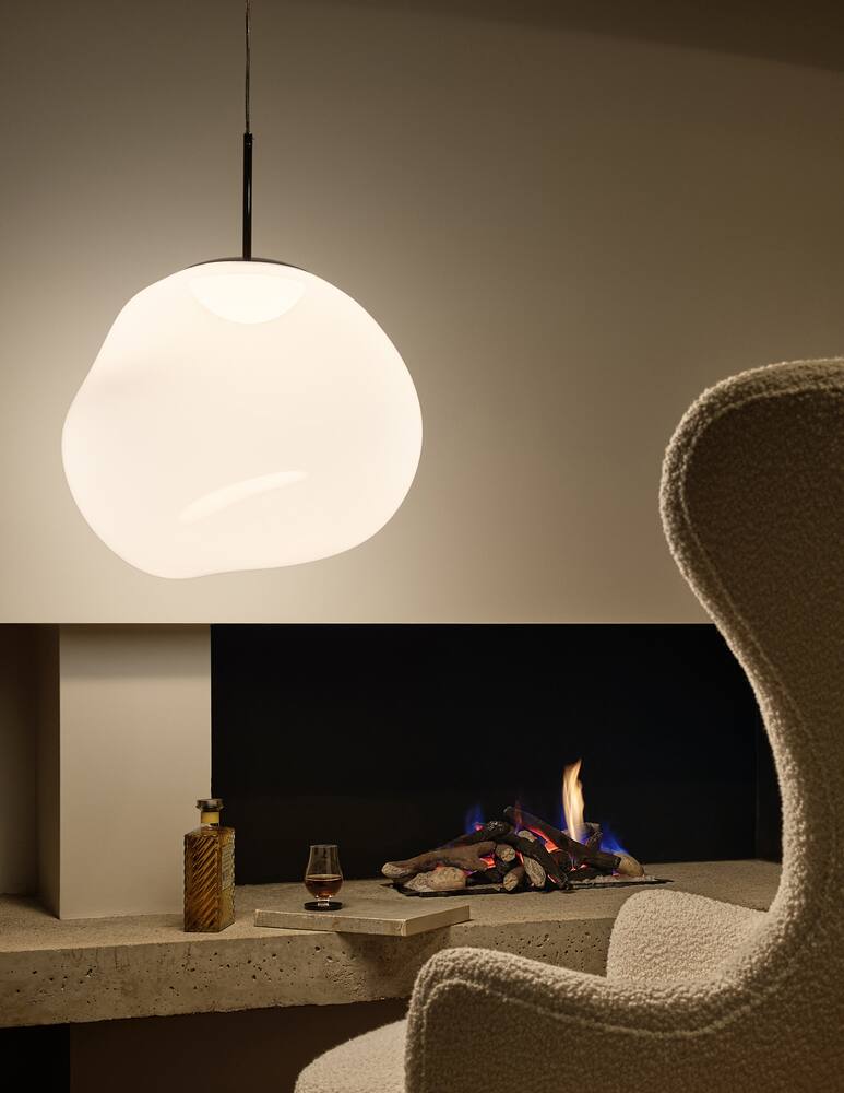 rinascente Tom Dixon Melt Pendant Opal/Silver Led Cb-Ccc