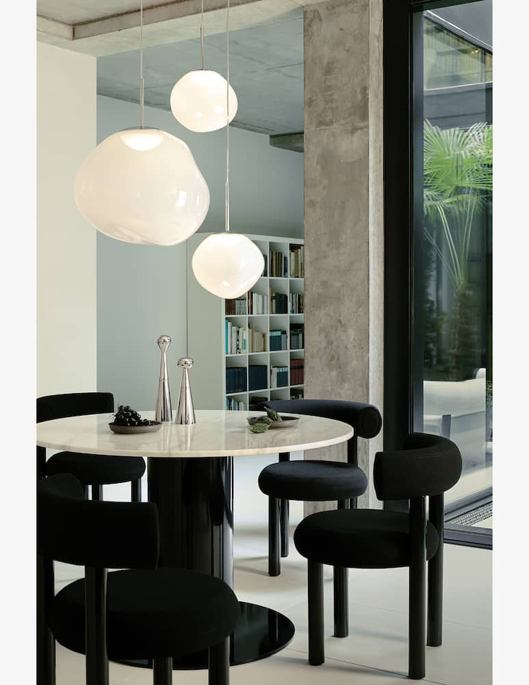 Tom Dixon Melt Pendant Mini Opal/Silver Led Cb-Ccc - picture 2 Tom Dixon Melt Pendant Mini Opal/Silver Led Cb-Ccc - picture 2