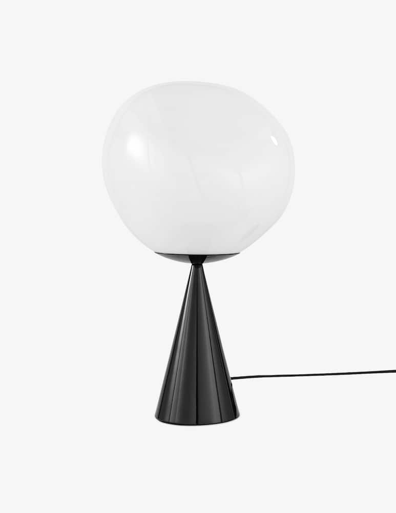 Tom Dixon Melt Cone Fat Opal/Nera Led Un Lampada Da Tavolo - immagine 1 Tom Dixon Melt Cone Fat Opal/Nera Led Un Lampada Da Tavolo - immagine 1