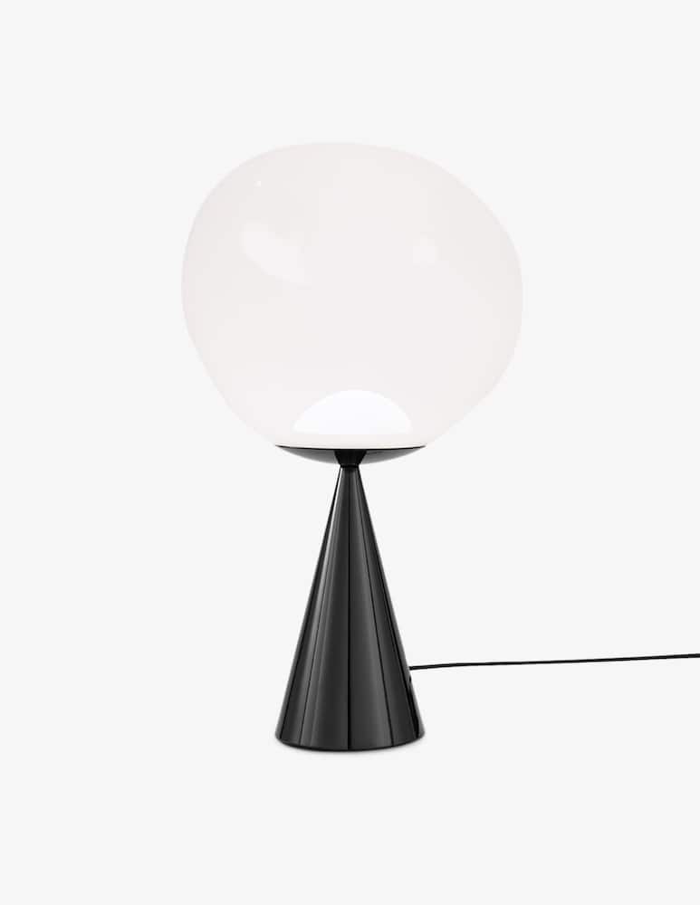 Tom Dixon Melt Cone Fat Opal/Nera Led Un Lampada Da Tavolo - immagine 2 Tom Dixon Melt Cone Fat Opal/Nera Led Un Lampada Da Tavolo - immagine 2