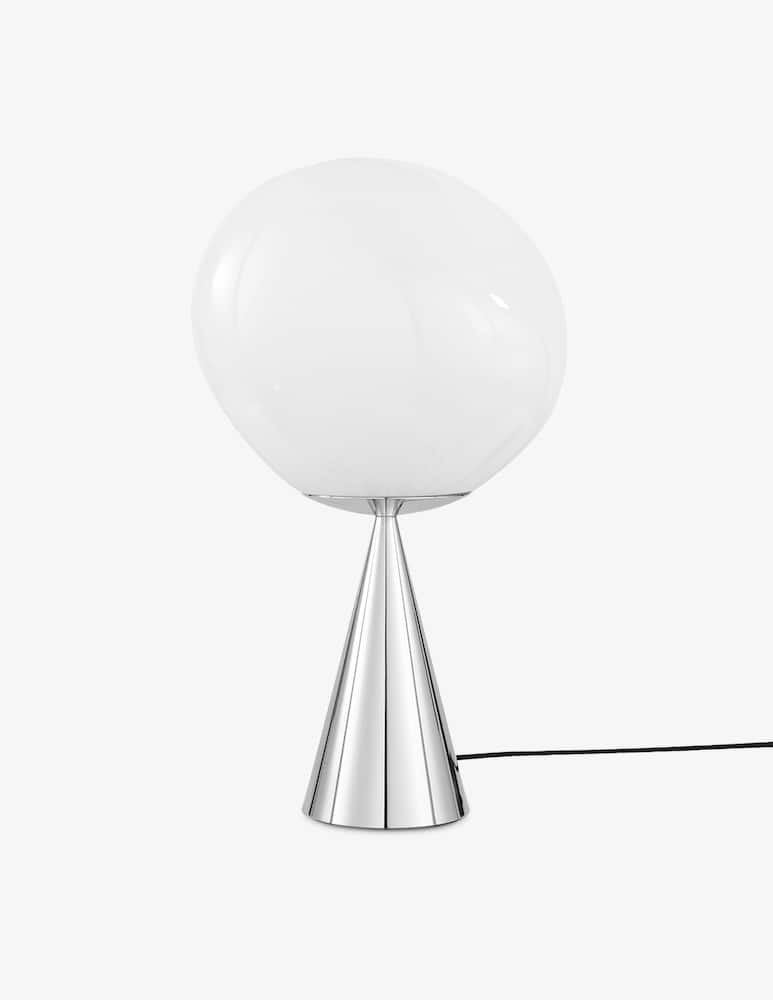 Tom Dixon Melt Cone Fat Opal/Silver Led Un Lampada Da Tavolo - immagine 1 Tom Dixon Melt Cone Fat Opal/Silver Led Un Lampada Da Tavolo - immagine 1