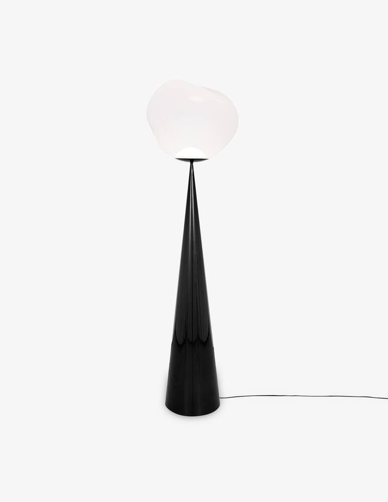 rinascente Tom Dixon Melt Cone Fat Opal/Black Led Un Lampada Da Terra