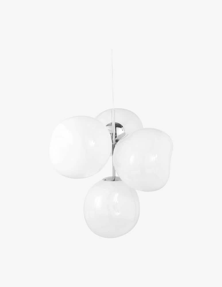 Tom Dixon Melt Small Opal/Silver Led Cb Lampadario - immagine 1 Tom Dixon Melt Small Opal/Silver Led Cb Lampadario - immagine 1