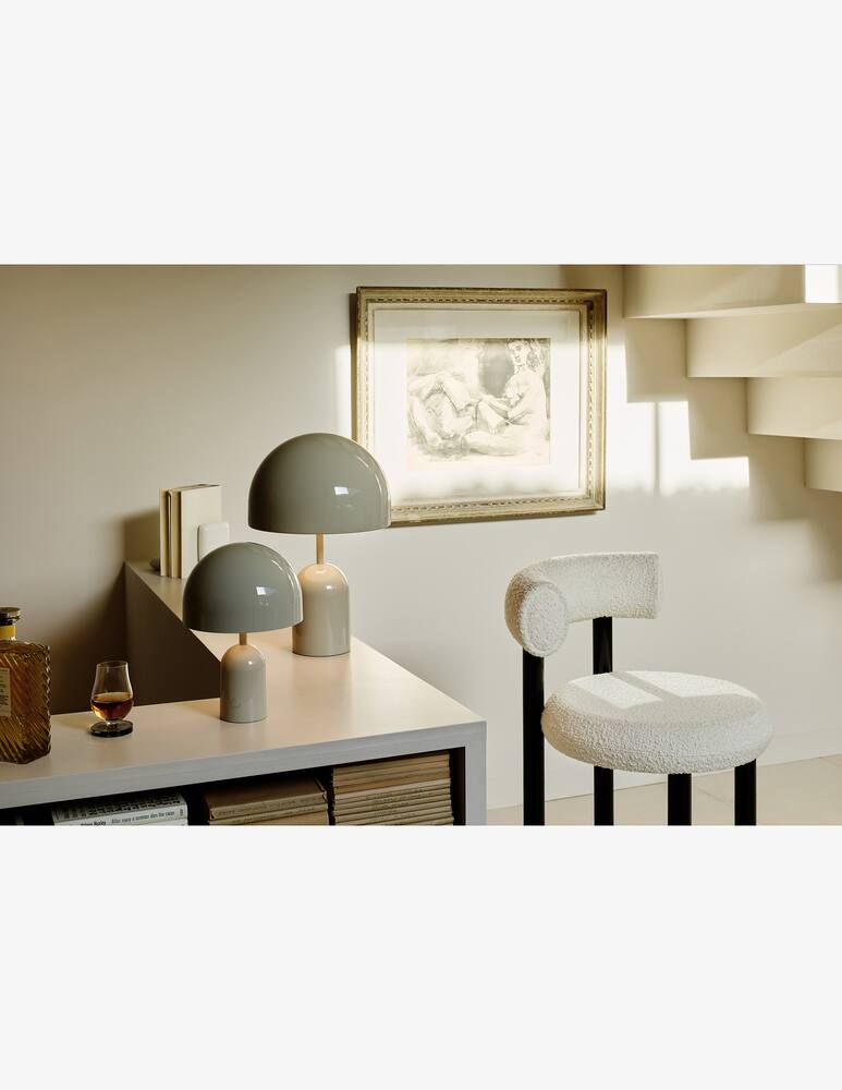 rinascente Tom Dixon Bell Taupe Led Un Lampada Da Tavolo