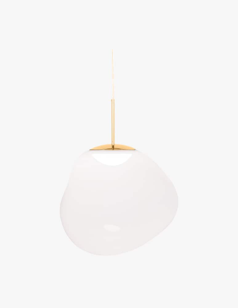Tom Dixon Lampada a soffitto Melt Opal/Gold Led Cb-Ccc - immagine 2 Tom Dixon Lampada a soffitto Melt Opal/Gold Led Cb-Ccc - immagine 2