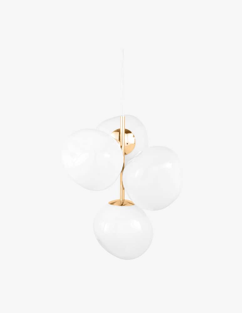 Tom Dixon Lampadario Melt Small Opal/Gold Led Cb - immagine 1