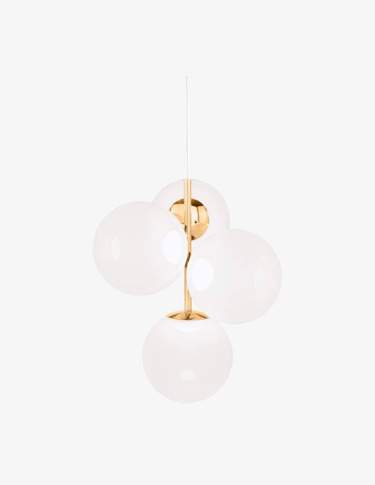 rinascente Tom Dixon Globe Mini Opal/Gold Led Cb Lampadario
