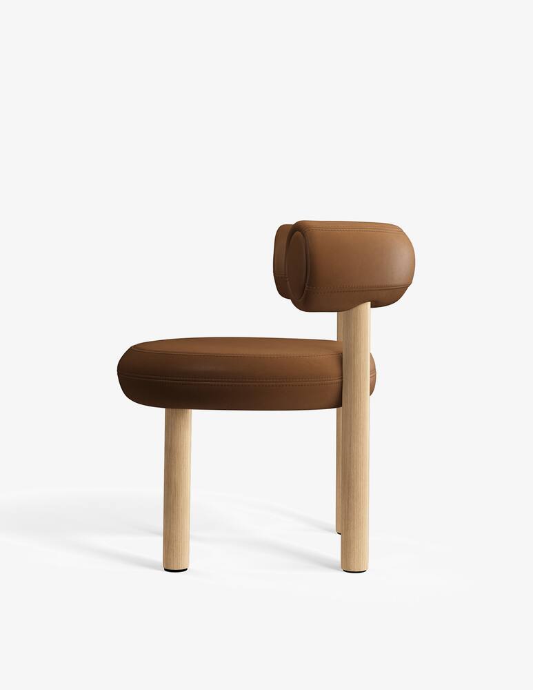 rinascente Tom Dixon Fat Dining Chair Leather 0513