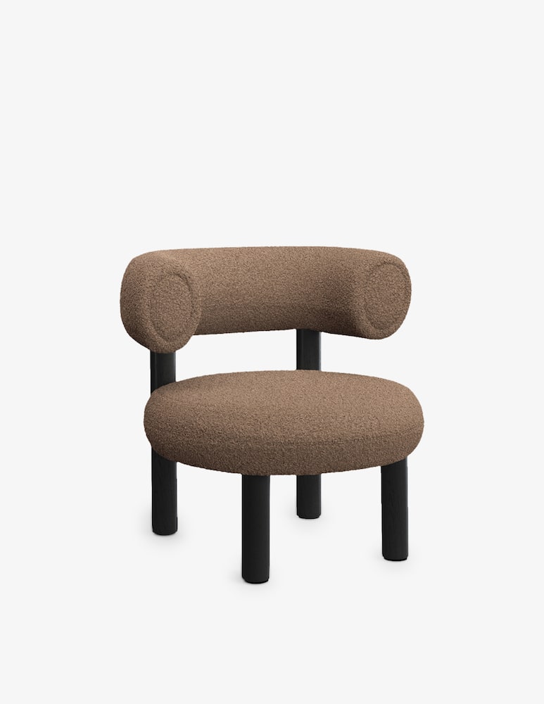 Tom Dixon Fat Lounge Chair Velluto 141 Sedia - immagine 2 Tom Dixon Fat Lounge Chair Velluto 141 Sedia - immagine 2