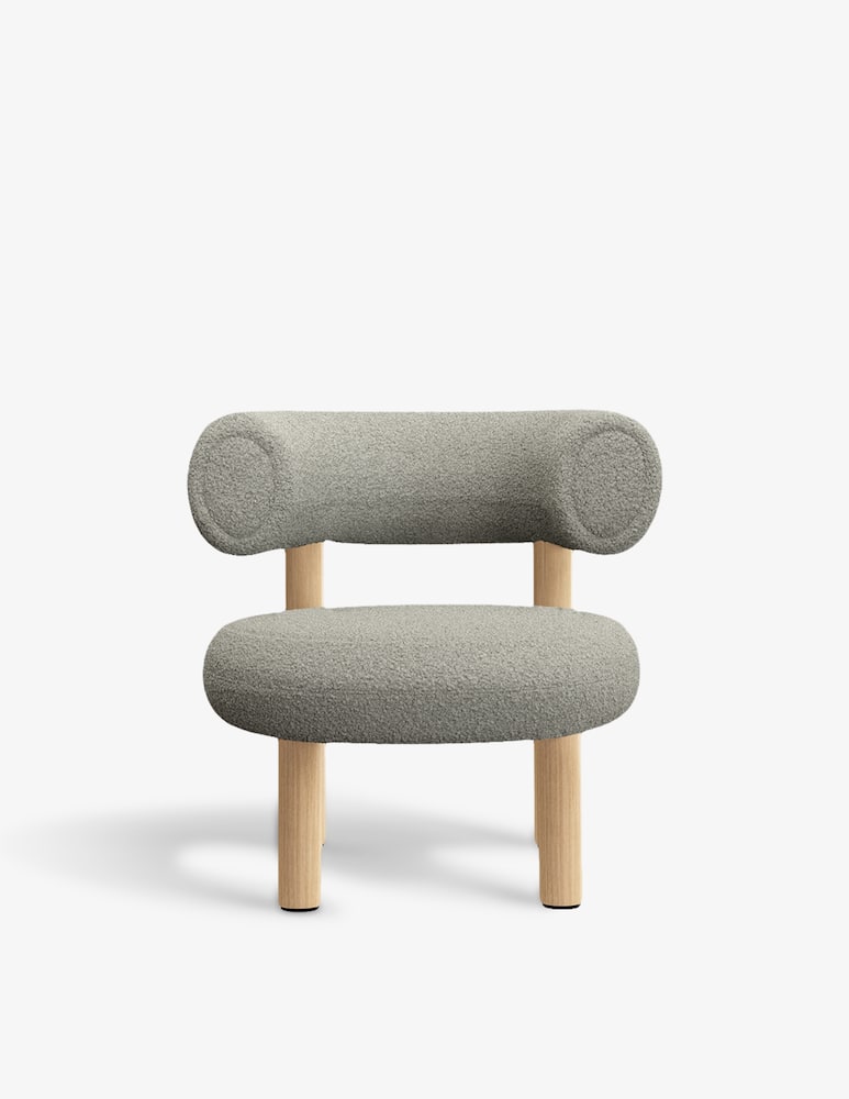 Tom Dixon Fat Lounge Chair Melange Nap 0951 Sedia - immagine 1 Tom Dixon Fat Lounge Chair Melange Nap 0951 Sedia - immagine 1