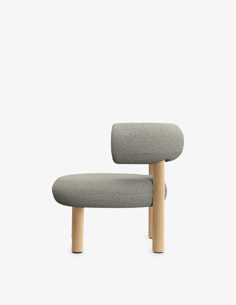 Tom Dixon Fat Lounge Chair Melange Nap 0951 Sedia - immagine 3 Tom Dixon Fat Lounge Chair Melange Nap 0951 Sedia - immagine 3