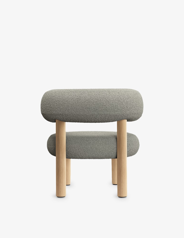 Tom Dixon Fat Lounge Chair Melange Nap 0951 Sedia - immagine 4 Tom Dixon Fat Lounge Chair Melange Nap 0951 Sedia - immagine 4