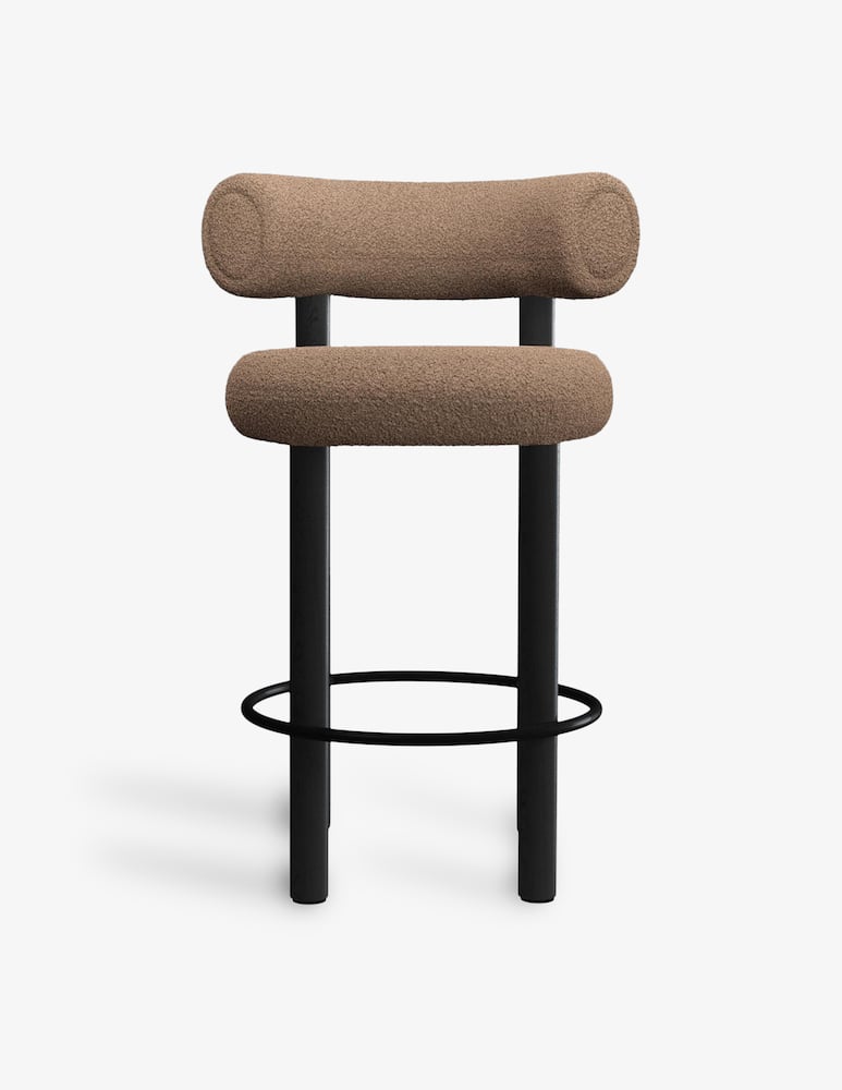 Tom Dixon Fat Stool 75 Velluto 169 Sgabello - immagine 2 Tom Dixon Fat Stool 75 Velluto 169 Sgabello - immagine 2