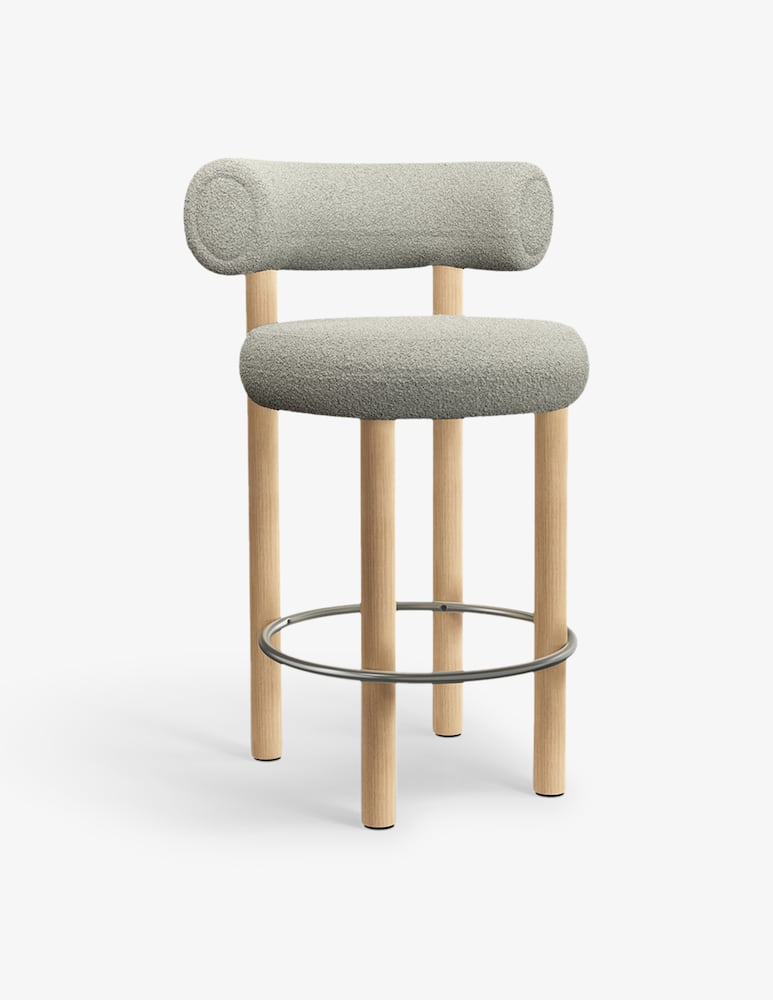 Tom Dixon Fat Stool Bouclé Sgabello - immagine 1 Tom Dixon Fat Stool Bouclé Sgabello - immagine 1