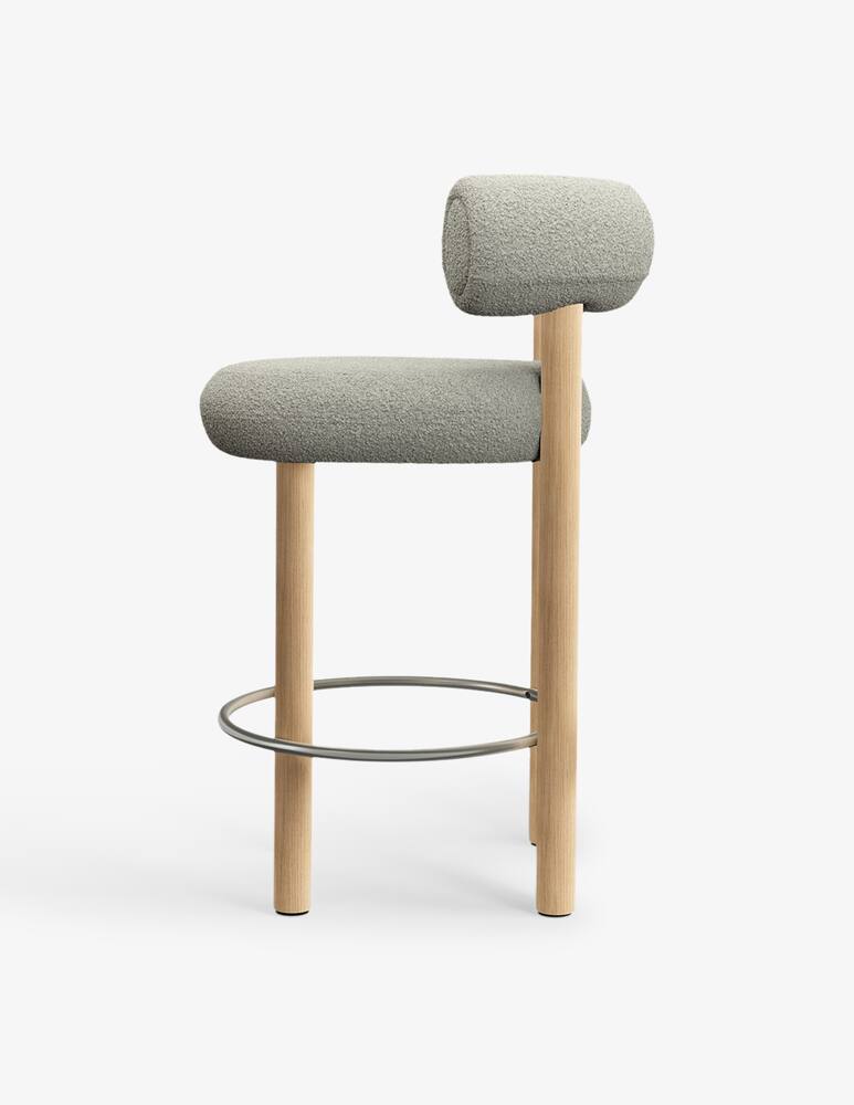 rinascente Tom Dixon Fat Stool Bouclé Sgabello