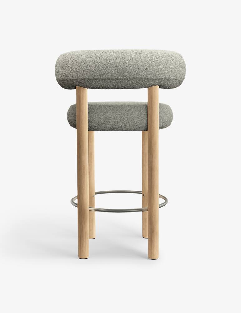 Tom Dixon Fat Stool Bouclé Sgabello - immagine 4 Tom Dixon Fat Stool Bouclé Sgabello - immagine 4