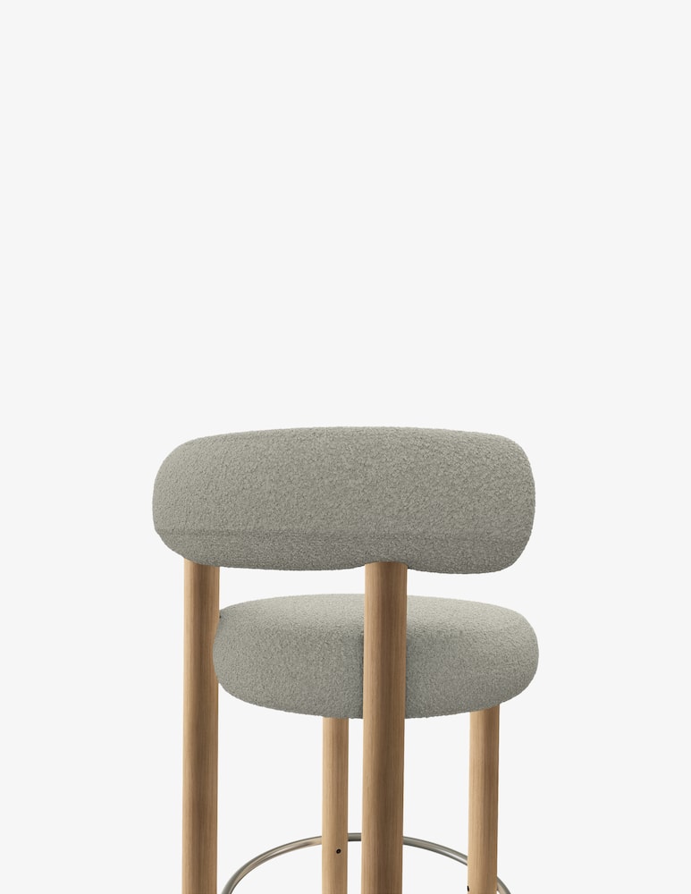 Tom Dixon Fat Stool Bouclé Sgabello - immagine 5 Tom Dixon Fat Stool Bouclé Sgabello - immagine 5