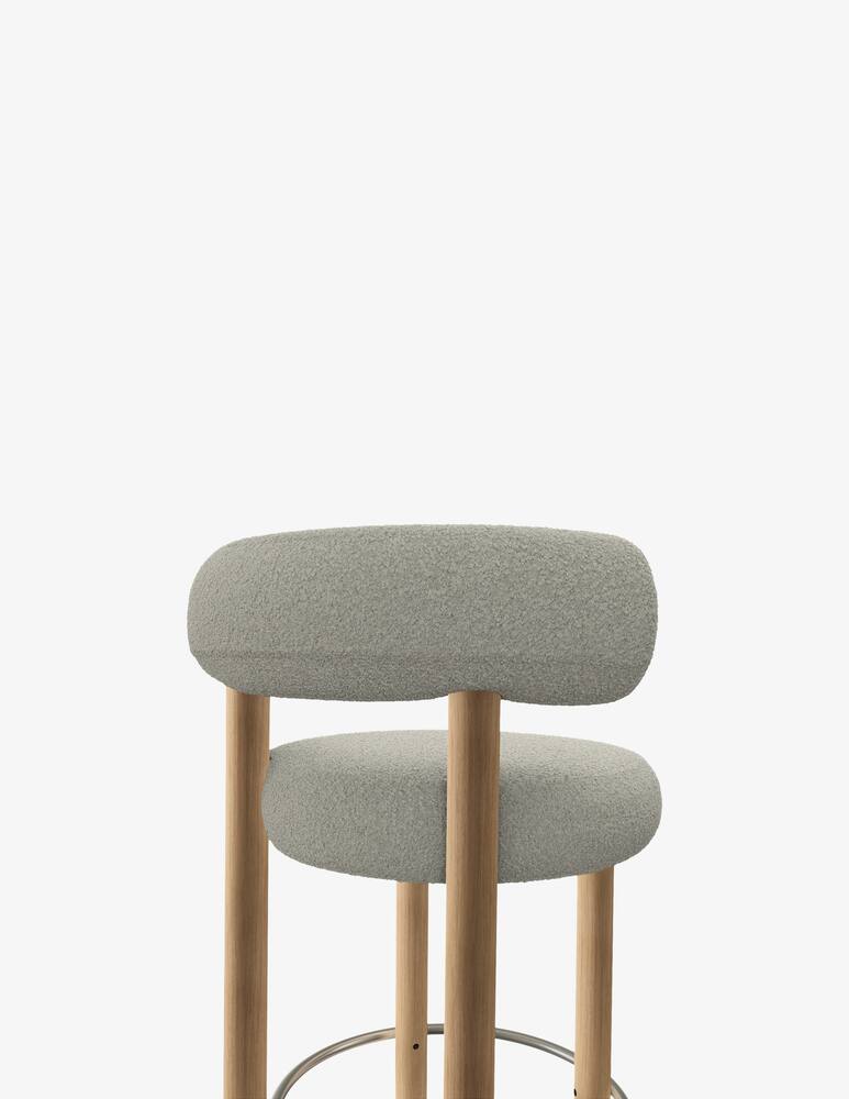 rinascente Tom Dixon Fat Stool Bouclé Sgabello