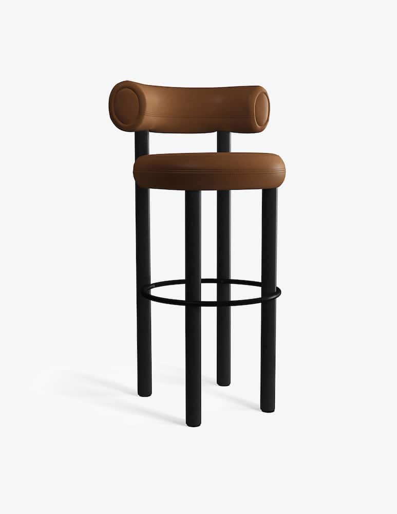 Tom Dixon Fat Stool 65 Pelle 0513 Sgabello - immagine 1 Tom Dixon Fat Stool 65 Pelle 0513 Sgabello - immagine 1