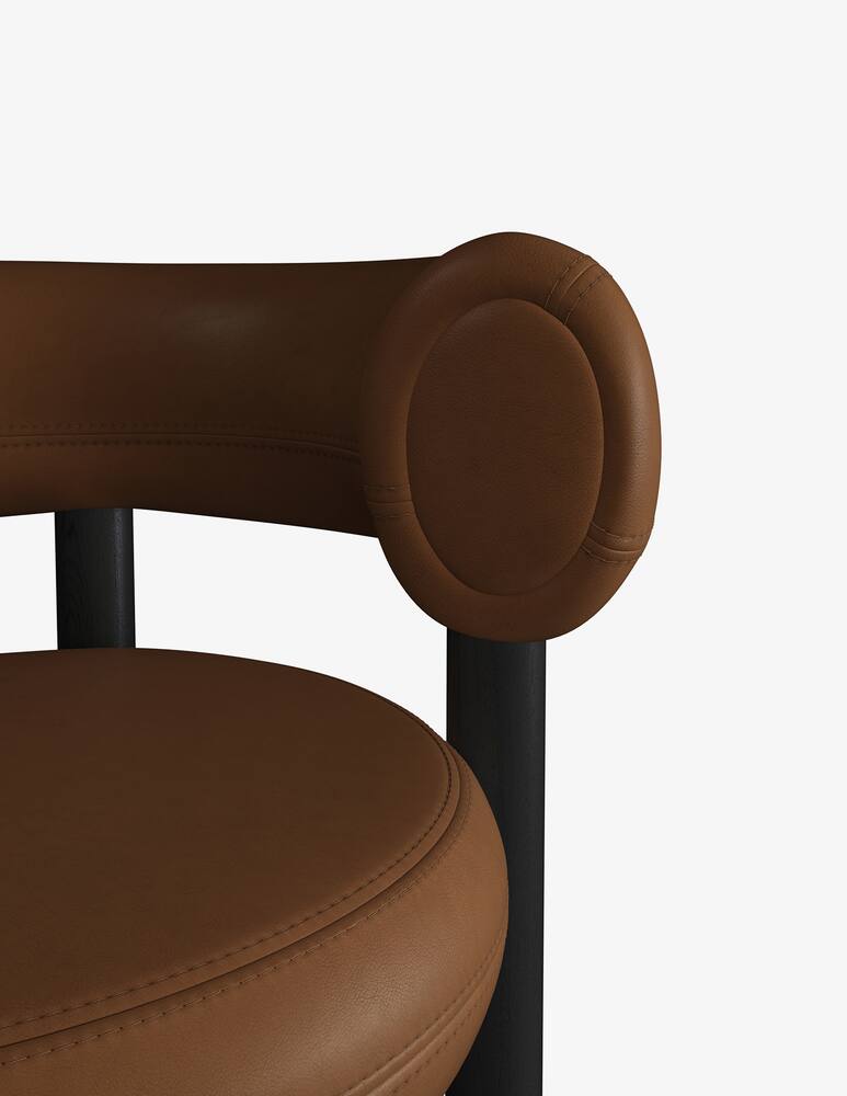 rinascente Tom Dixon Fat Stool 65 Leather 0513