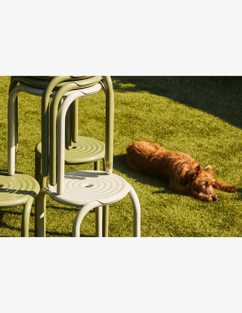 Tom Dixon Groove Outdoor Stool - picture 2 Tom Dixon Groove Outdoor Stool - picture 2