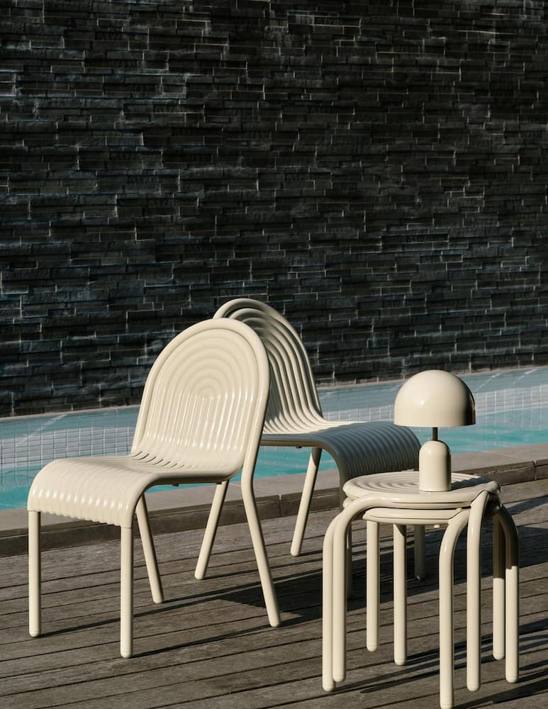 Tom Dixon Groove Outdoor Stool - picture 6 Tom Dixon Groove Outdoor Stool - picture 6