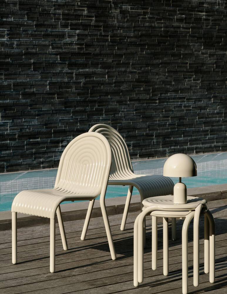 rinascente Tom Dixon Groove Sgabello per Esterno