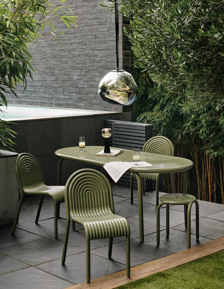rinascente Tom Dixon Groove Sedia per Esterno