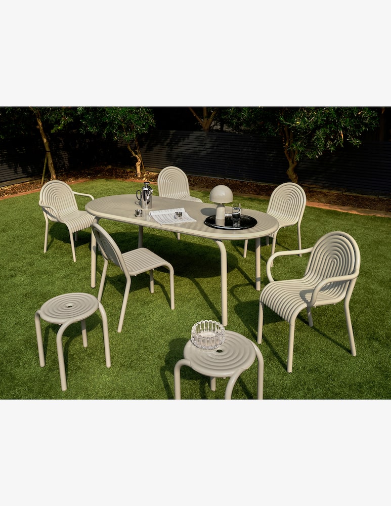 Tom Dixon Groove Tavolo per Esterno - immagine 6 Tom Dixon Groove Tavolo per Esterno - immagine 6