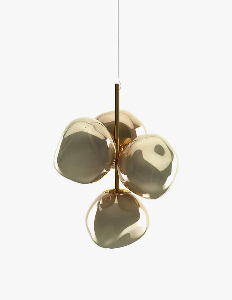 Tom Dixon Melt Chandelier Mini Led Cb Lampada da Soffitto - immagine 3 Tom Dixon Melt Chandelier Mini Led Cb Lampada da Soffitto - immagine 3