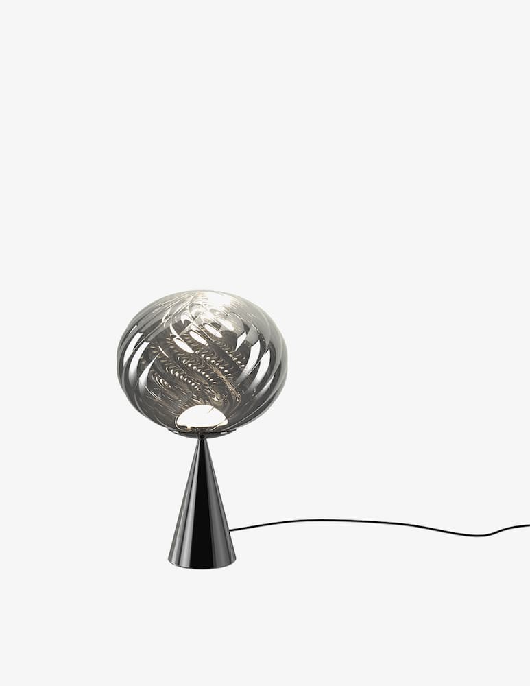 Tom Dixon Whirl Cone Fat Table Led Un Lampada da Tavolo - immagine 1 Tom Dixon Whirl Cone Fat Table Led Un Lampada da Tavolo - immagine 1