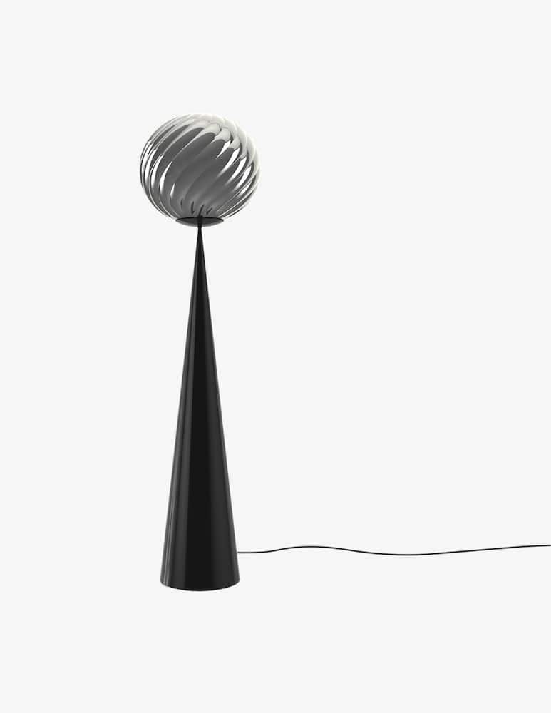 Tom Dixon Whirl Cone Fat Floor Led Un - picture 1 Tom Dixon Whirl Cone Fat Floor Led Un - picture 1